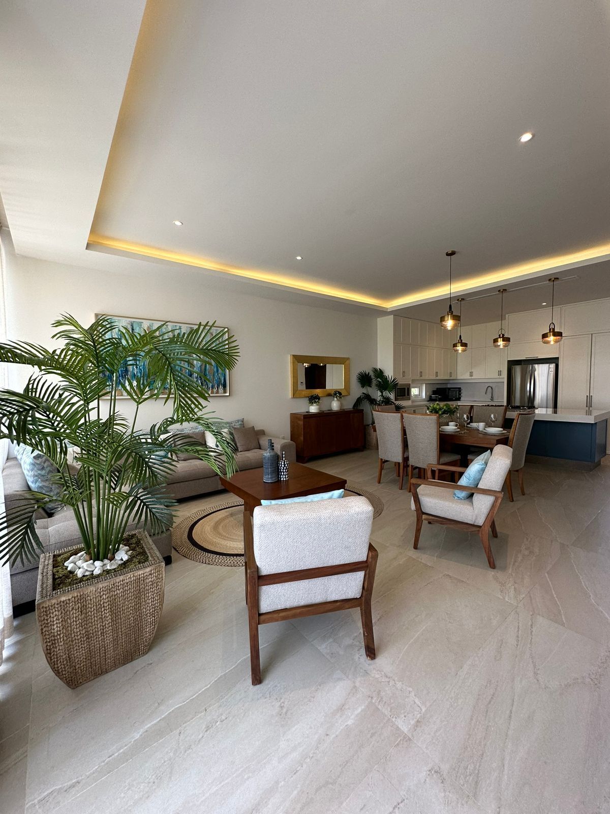 Departamento Deluxe | Área de sala de estar