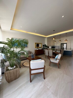 Appartement Deluxe | Coin séjour