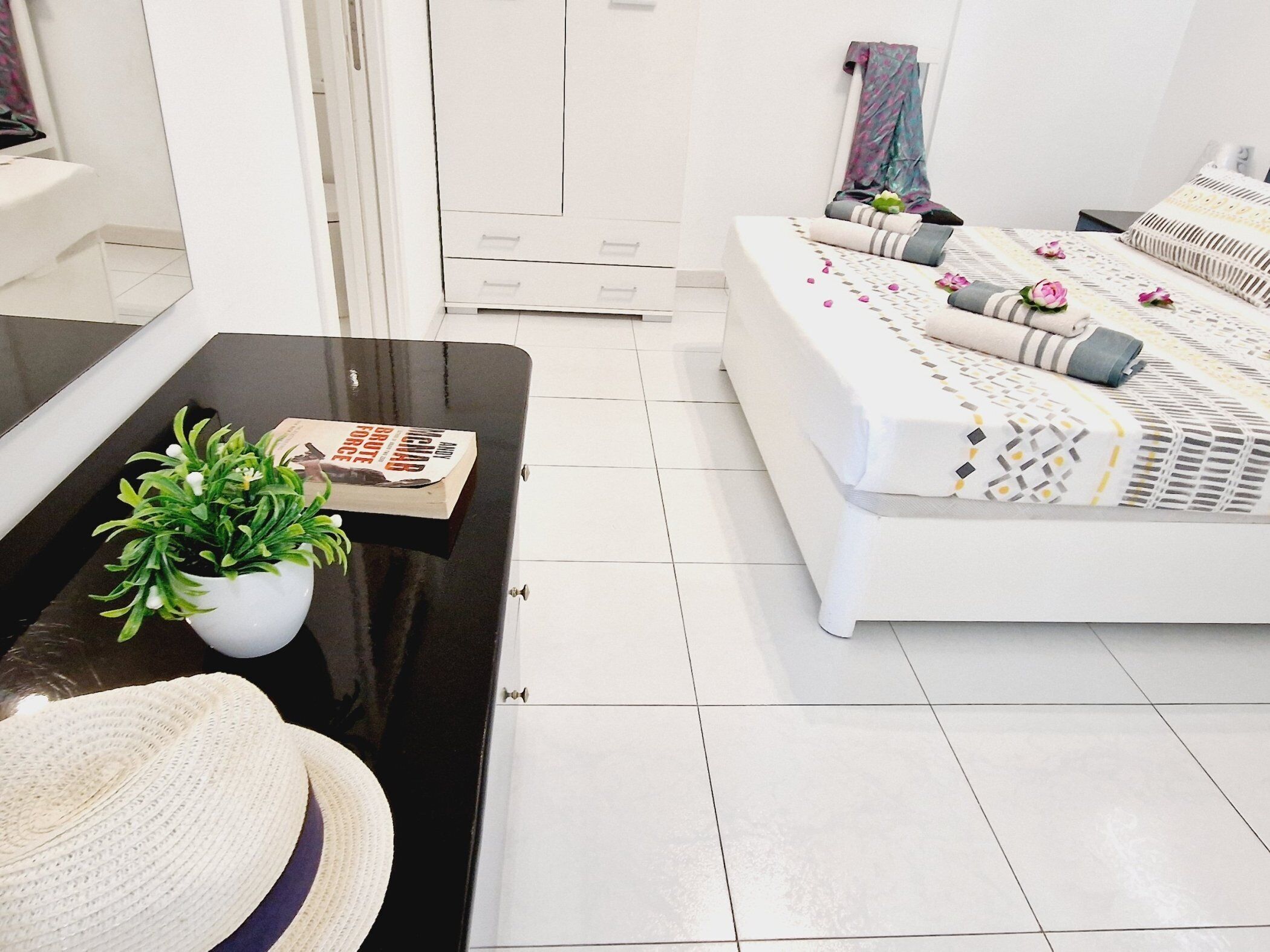 2 slaapkamers, internet, beddengoed