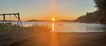 Beach and forest house just outside Stockholm. 300 meters from the beach.