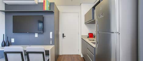 Departamento Confort | Cocina privada | Utensilios de cocina