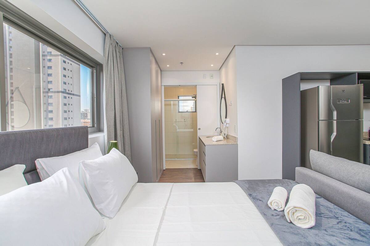 Comfort appartement | 1 slaapkamer, een bureau