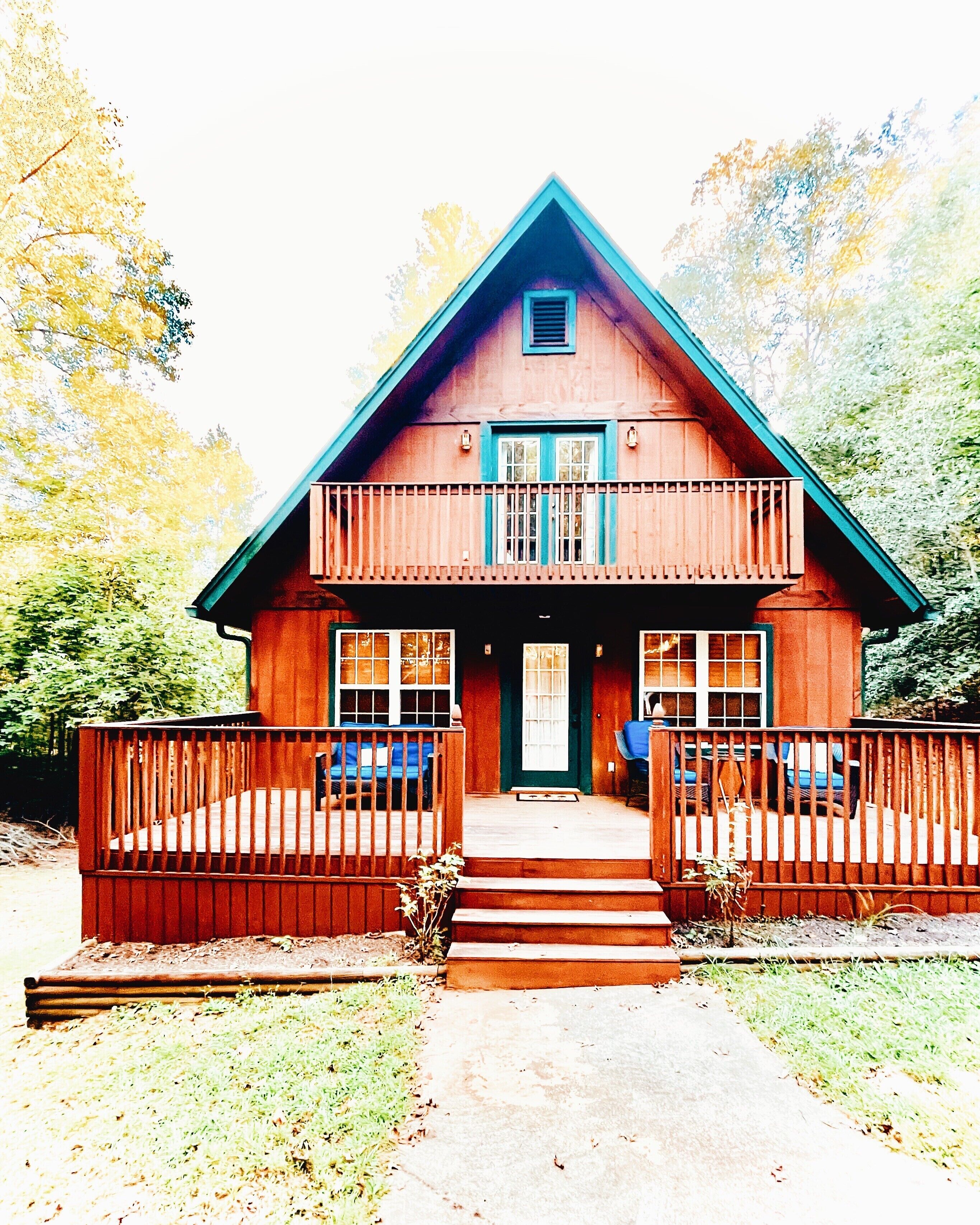 Charming A-frame Cabin! Close to wineries and venues! Pets Welcome! 
