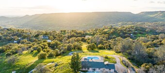 Secluded Beautiful Mountainside Getaway with a Pool & Views