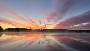 Sun-loungers, beach towels