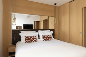 Saint Honoré VI | 2 quartos, roupas de cama premium, camas com colchões pillow-top