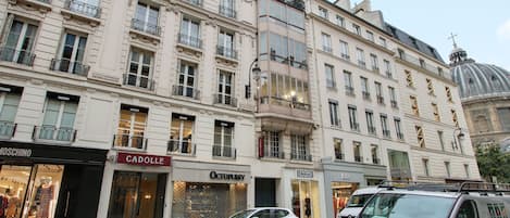 Façade de l’hébergement