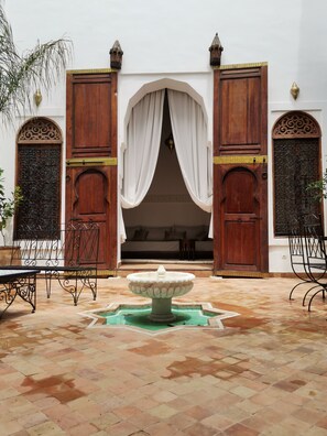 Terrace/patio - Riad S'bah, Riad Lumineux (Fes)