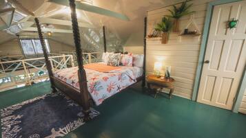 4 habitaciones y ropa de cama