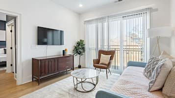 2 slaapkamers, een strijkplank/strijkijzer, gratis wifi, beddengoed