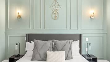 2 bedrooms, desk, iron/ironing board, free WiFi