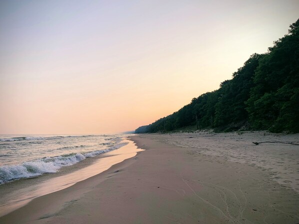 Sun loungers, beach towels