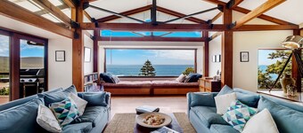 Atlas - House for all seasons, spa with ocean views and cozy fireplace