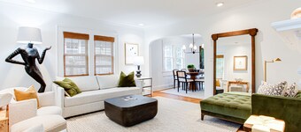 Escape to Five Points: Stylish 3BR Haven with Large Backyard & Outdoor Living