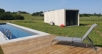 loft original au milieu des vignes