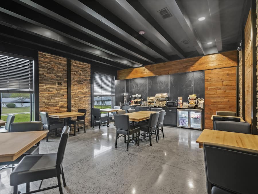 Free daily full breakfast