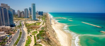 Stunning Modern Studio in Netanya from the beach