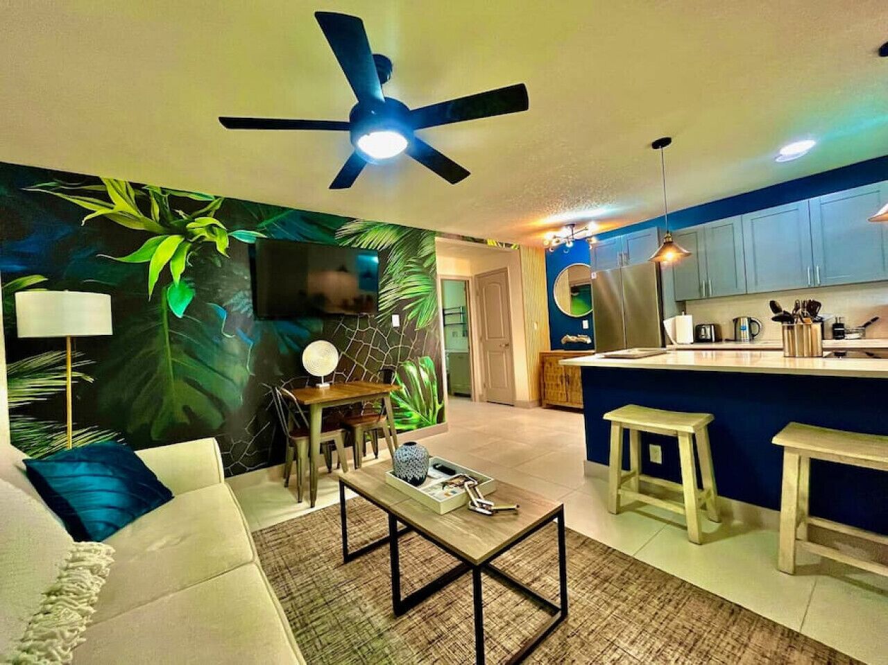 Smart-tv och böcker