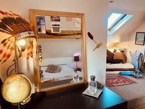 1 bedroom, desk, iron/ironing board, WiFi