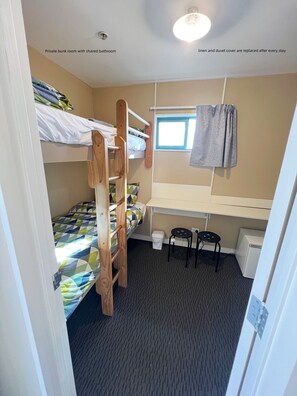 Economy Twin Room | Free WiFi, bed sheets - Stay Hostel Rotorua (Rotorua)
