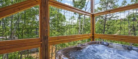 Bain à remous extérieur