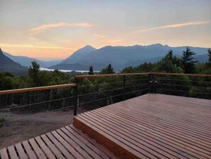 Terrace/patio - Cabaña Nórdica , Vista Increíble al Lago y Centro de SKi (San Carlos de Bariloche)