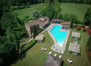 Pool - Stunning private villa with WIFI, private pool, veranda, pets allowed and panoramic view (Badia Agnano)