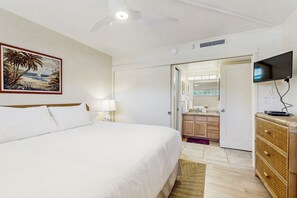 1 bedroom, iron/ironing board, Internet, bed sheets
