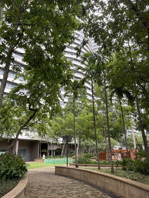 Overnattingsstedets uteområder