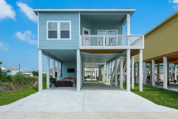 Terrace/patio - The BlueFin Bay House (Rockport)