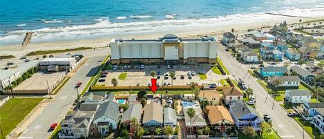 منظر من الجو على ارتفاع عالٍ