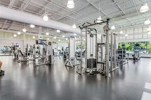 Fitness facility - Sea Colony getaway with shared pools, hot tubs, tennis, & gym plus beach access (Bethany Beach)