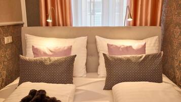 1 Schlafzimmer, Reisekinderbett, kostenloses WLAN, Bettwäsche