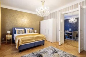 1 Schlafzimmer, Bügeleisen/Bügelbrett, kostenloses WLAN, Bettwäsche