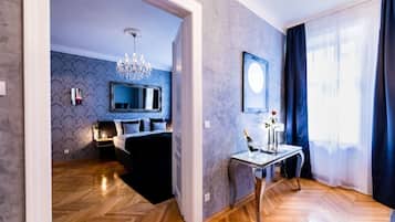 1 bedroom, travel crib, free WiFi, bed sheets