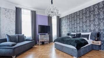 2 bedrooms, iron/ironing board, travel cot, free WiFi