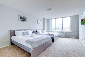 3 dormitorios, tabla de planchar con plancha, wifi y ropa de cama