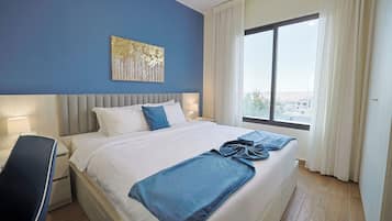 Classic Studio, 1 Bedroom | Egyptian cotton sheets, premium bedding, laptop workspace