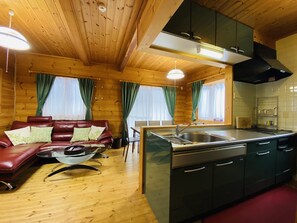 Family Cottage | Private kitchen - Swiss Chalet Hakuba (Hakuba)