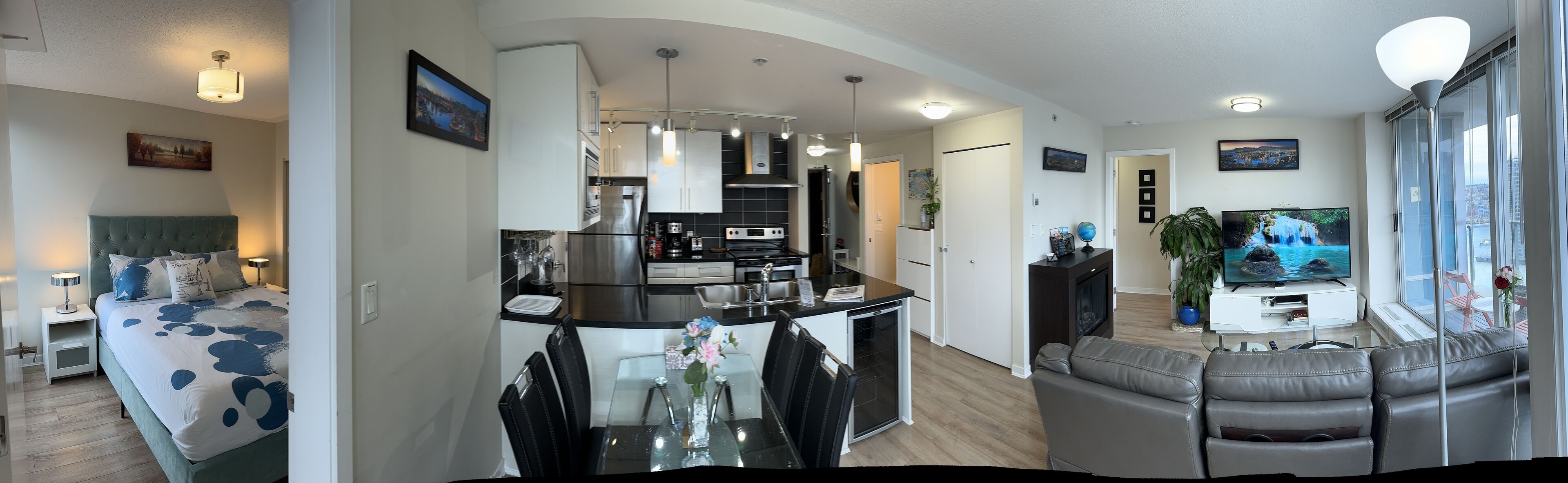 3 間睡房、房內夾萬、熨斗/熨衫板、可攜式嬰兒床