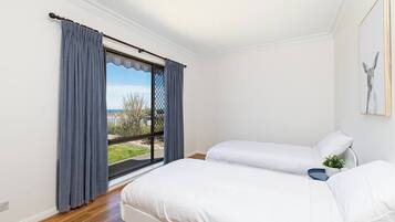 5 bedrooms, iron/ironing board, travel cot, WiFi