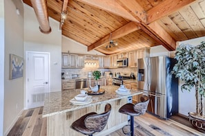 Private kitchen - Amazing 5BR w/ Hot Tub, Game Room, Mountain Views! (Fairplay)