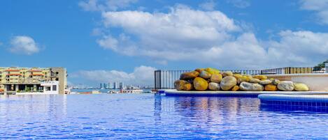 Una piscina climatizada