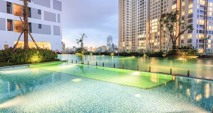 REM Rivergate Garden Pool Signature Apartments