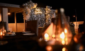 Zona de celebració d'aniversaris