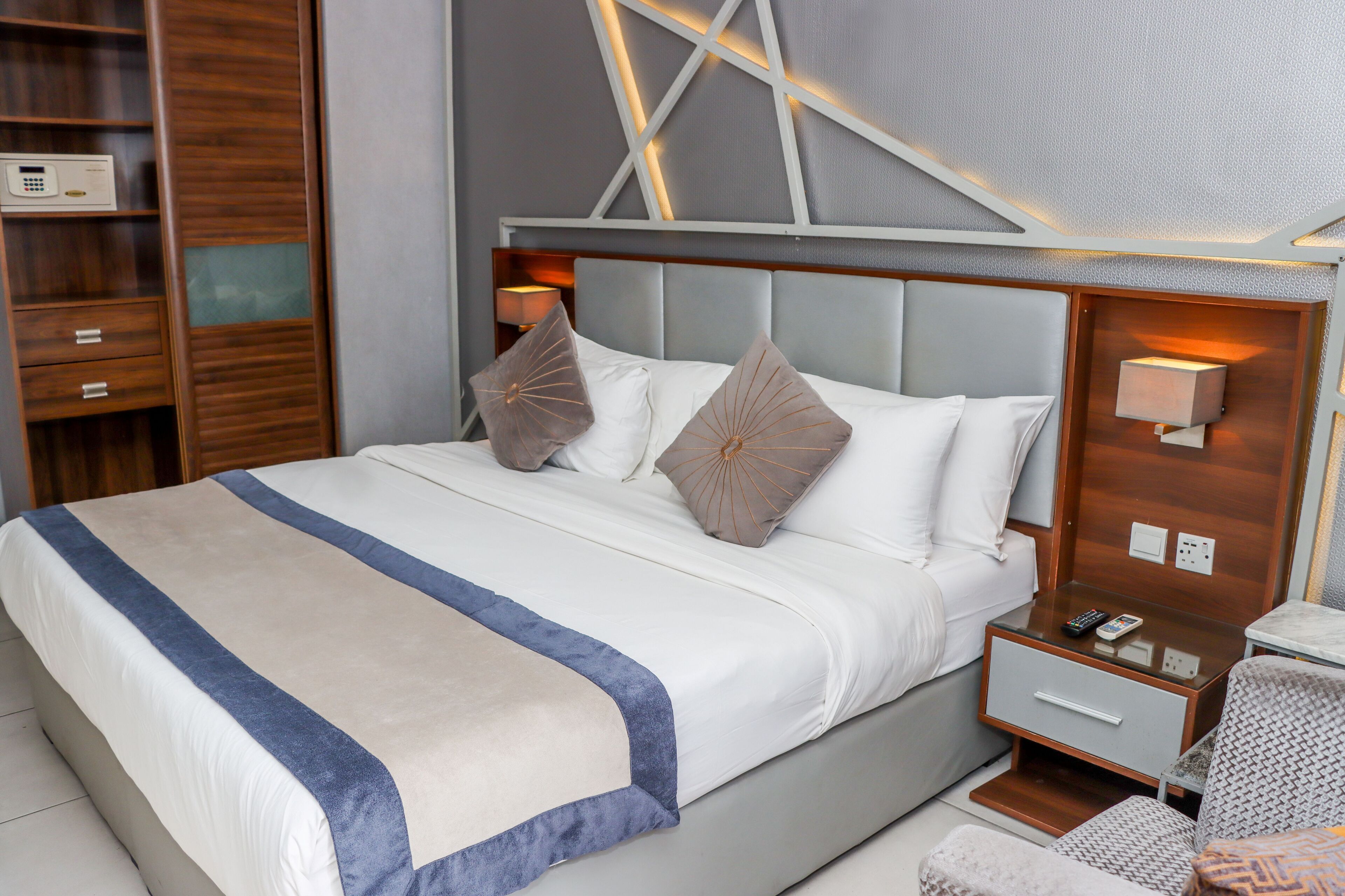 1 habitación, sábanas de algodón egipcio y ropa de cama de alta calidad 