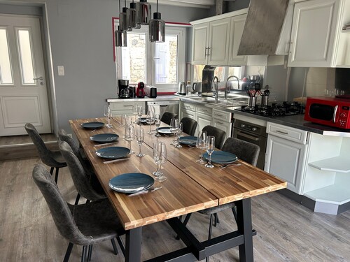 Maison de vacances 'Chez Brigitte' avec terrasse privée, Wi-Fi et climatisation