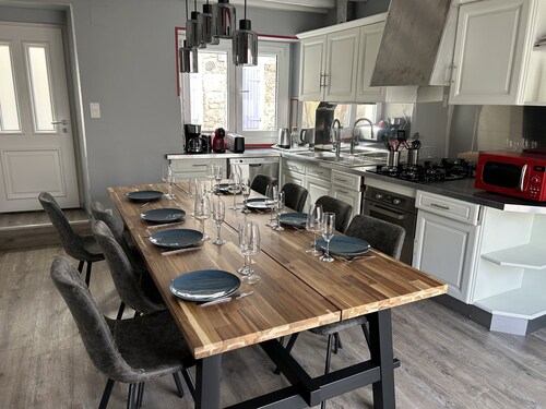 Maison de vacances 'Chez Brigitte' avec terrasse privée, Wi-Fi et climatisation