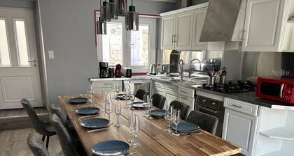 Maison de vacances 'Chez Brigitte' avec terrasse privée, Wi-Fi et climatisation