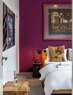Deluxe-Apartment | 1 Schlafzimmer, Bettwäsche aus ägyptischer Baumwolle